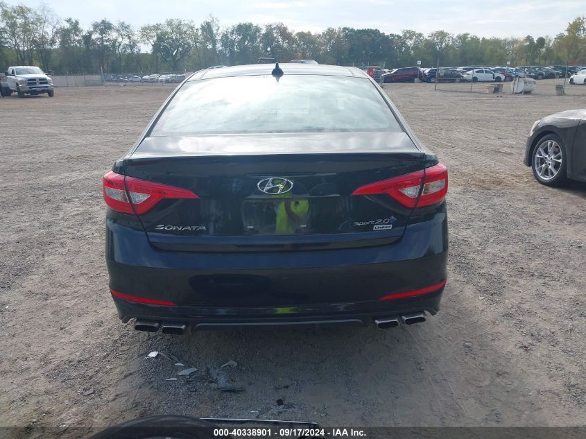 2015 Hyundai Sonata Sport/Limited VIN: 5NPE34AB6FH135158 Lot: 40338901