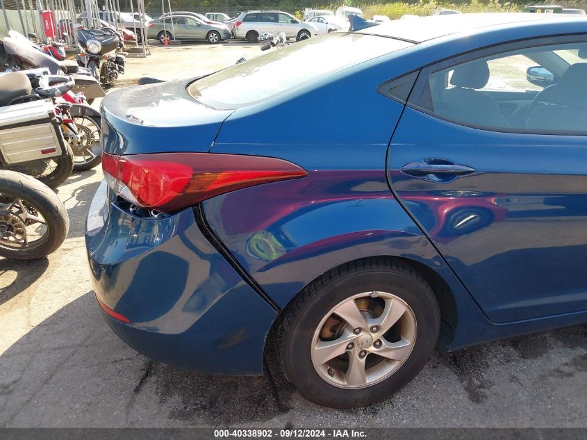 2014 Hyundai Elantra Se VIN: KMHDH4AE9EU206876 Lot: 40338902