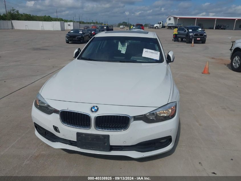 2017 BMW 320I VIN: WBA8E1G38HNU17498 Lot: 40338925