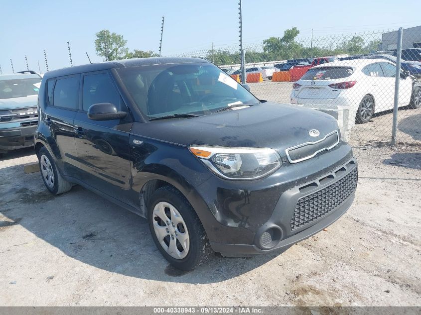 2014 Kia Soul VIN: KNDJN2A29E7037760 Lot: 40338943