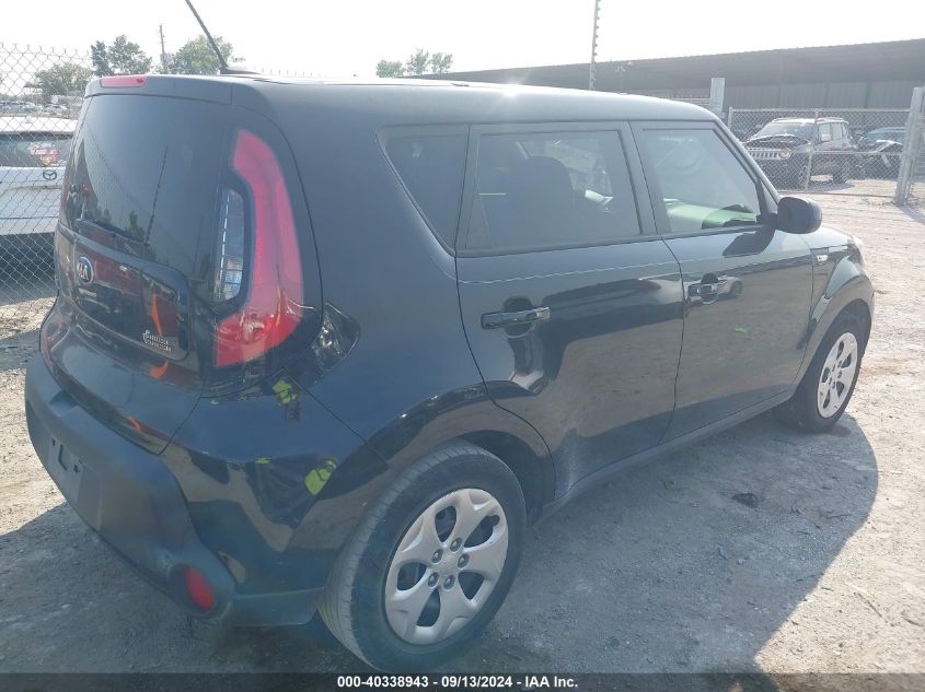 2014 Kia Soul VIN: KNDJN2A29E7037760 Lot: 40338943