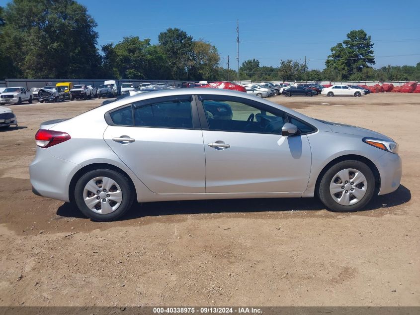 2017 Kia Forte Lx VIN: 3KPFL4A73HE058711 Lot: 40338975