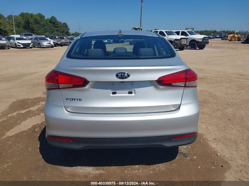 2017 Kia Forte Lx VIN: 3KPFL4A73HE058711 Lot: 40338975