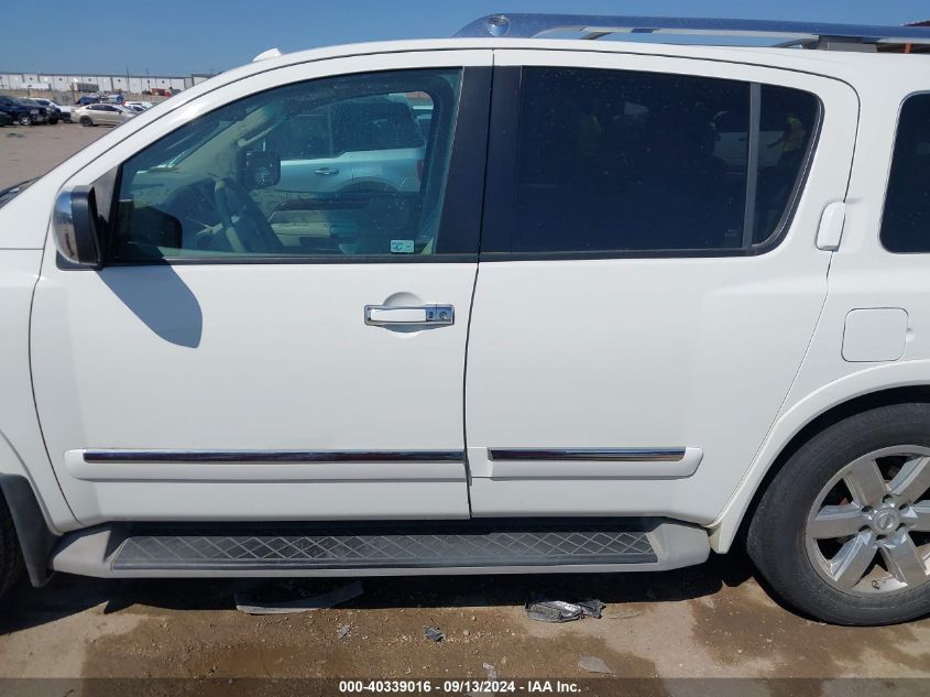 2010 Nissan Armada Platinum VIN: 5N1BA0ND4AN622618 Lot: 40339016