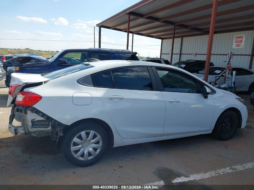 2017 Chevrolet Cruze Ls VIN: 1G1BC5SM9H7257120 Lot: 40339025