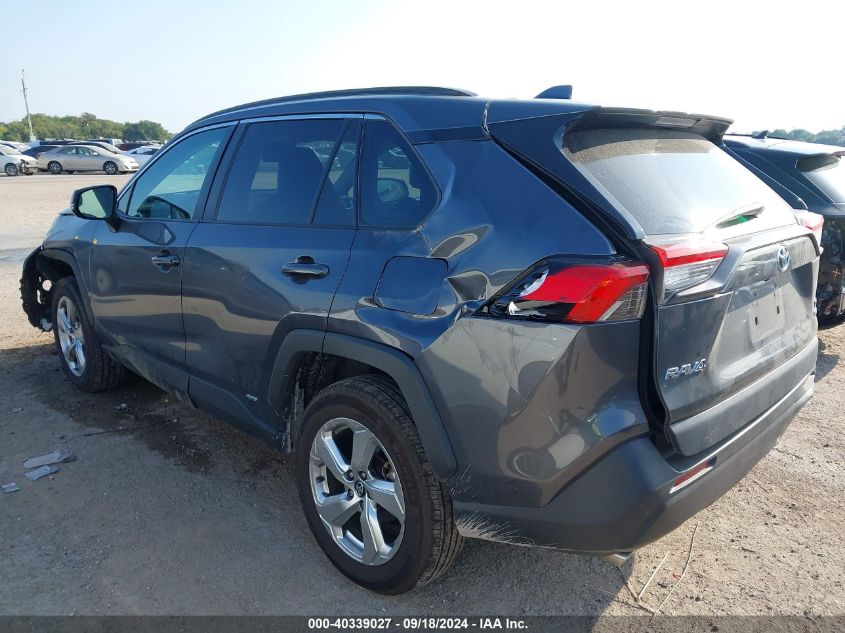 2021 Toyota Rav4 Hybrid Xle Premium/Xse VIN: 4T3B6RFVXMU024421 Lot: 40339027