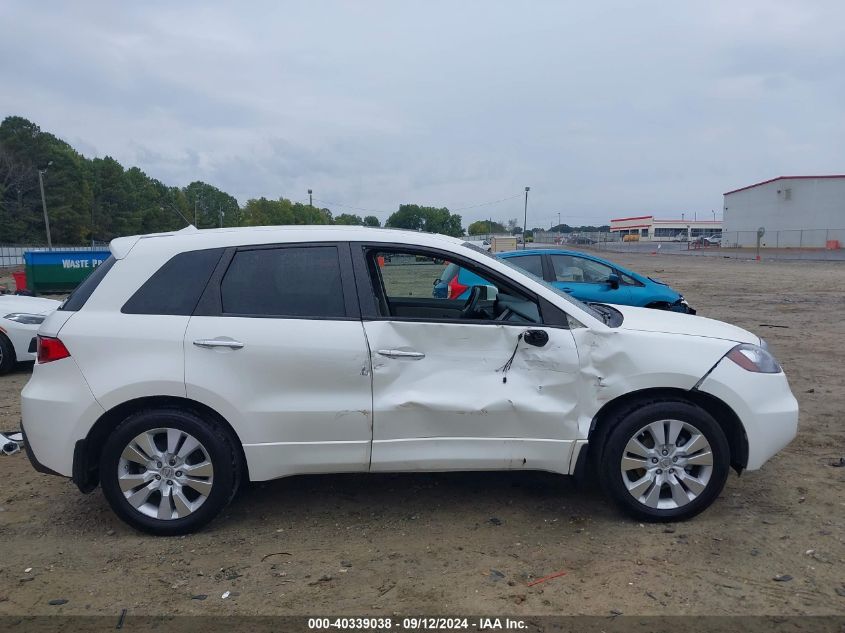 2010 Acura Rdx VIN: 5J8TB2H52AA004812 Lot: 40339038