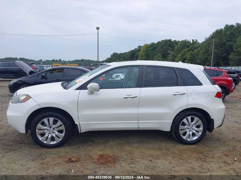 2010 Acura Rdx VIN: 5J8TB2H52AA004812 Lot: 40339038