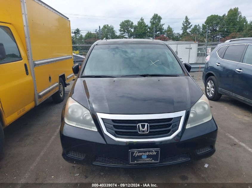 2010 Honda Odyssey Ex-L VIN: 5FNRL3H78AB057020 Lot: 40339074