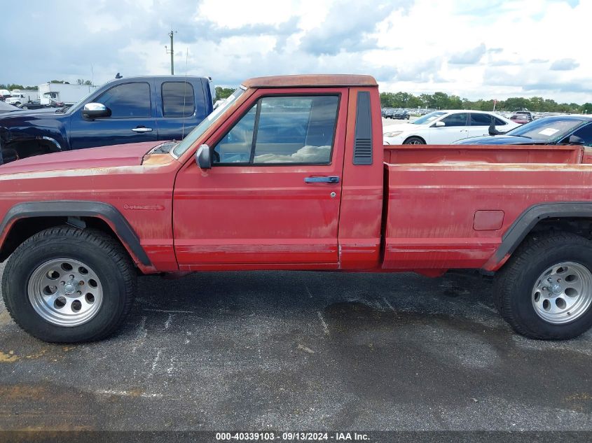 1988 Jeep Comanche Pioneer VIN: 1JTMW66P0JT062620 Lot: 40339103