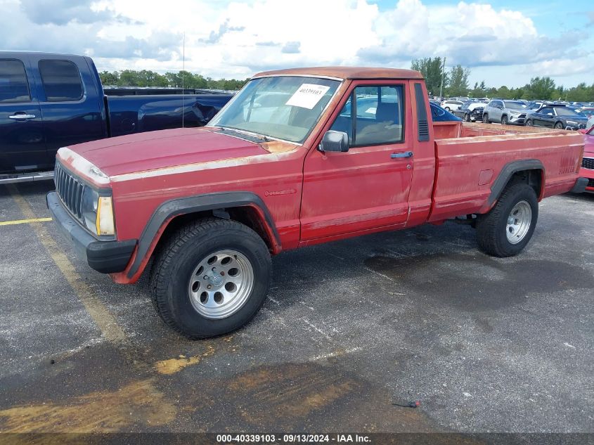 1988 Jeep Comanche Pioneer VIN: 1JTMW66P0JT062620 Lot: 40339103