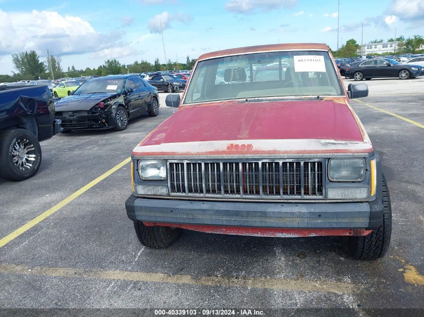 1988 Jeep Comanche Pioneer VIN: 1JTMW66P0JT062620 Lot: 40339103