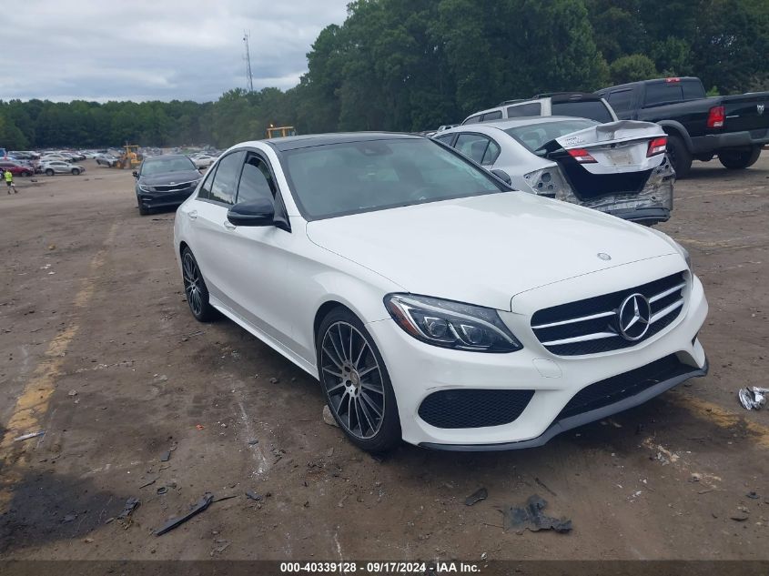 55SWF4JB3GU169391 2016 MERCEDES-BENZ C CLASS - Image 1