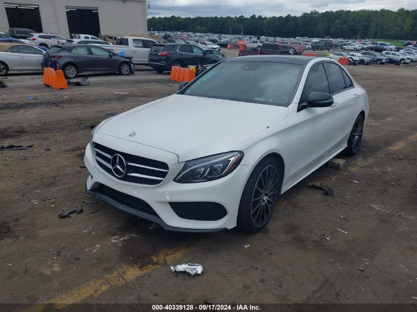 55SWF4JB3GU169391 2016 MERCEDES-BENZ C CLASS - Image 2