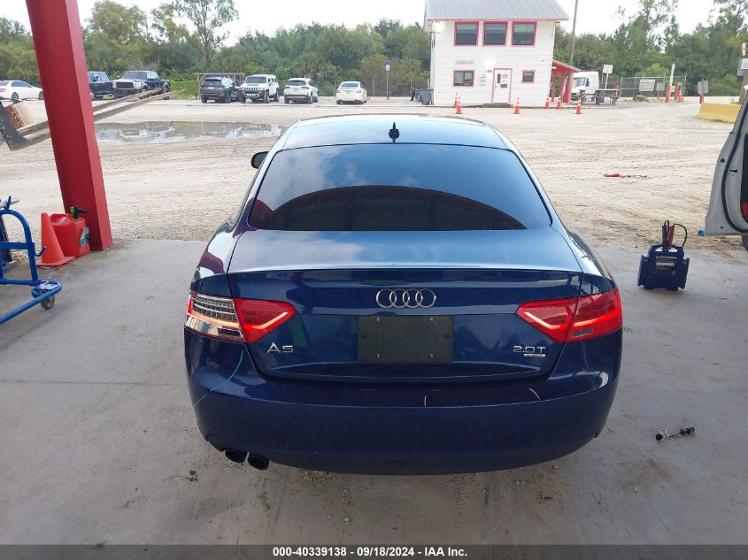 2013 Audi A5 Premium Plus VIN: WAULFAFR3DA047026 Lot: 40339138