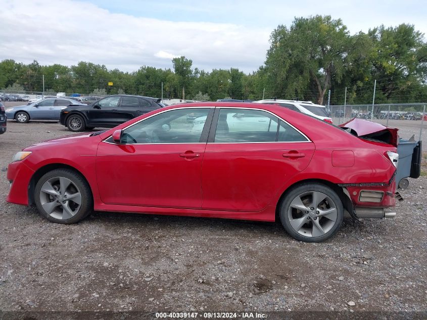 2013 Toyota Camry Se/Xle VIN: 4T1BK1FK1DU535446 Lot: 40339147