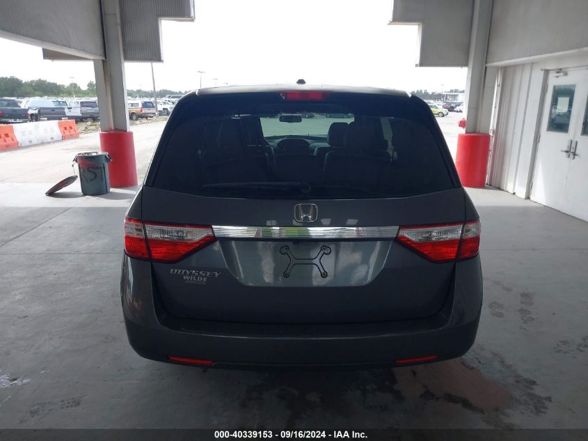 2013 Honda Odyssey Exl VIN: 5FNRL5H66DB065625 Lot: 40339153