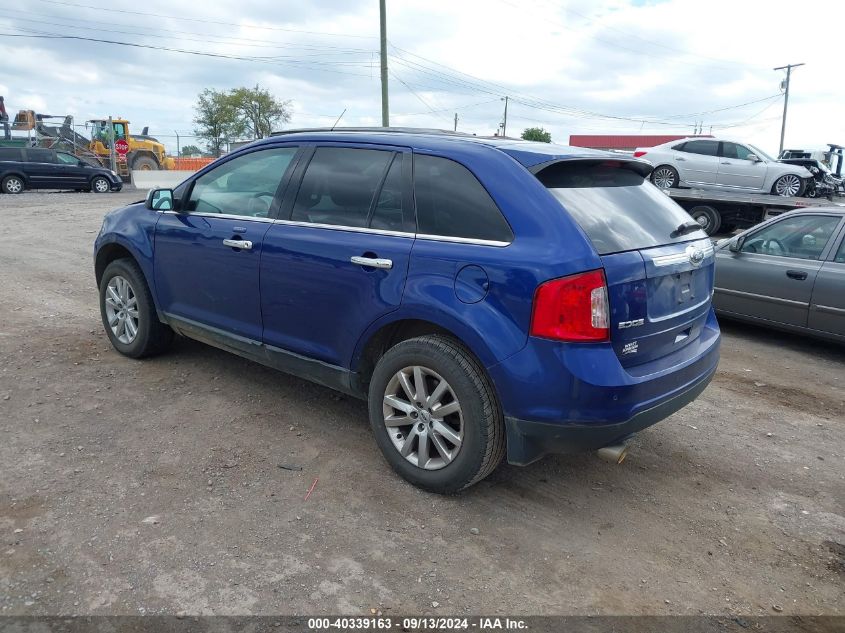 2014 Ford Edge Limited VIN: 2FMDK3KC7EBA11132 Lot: 40339163