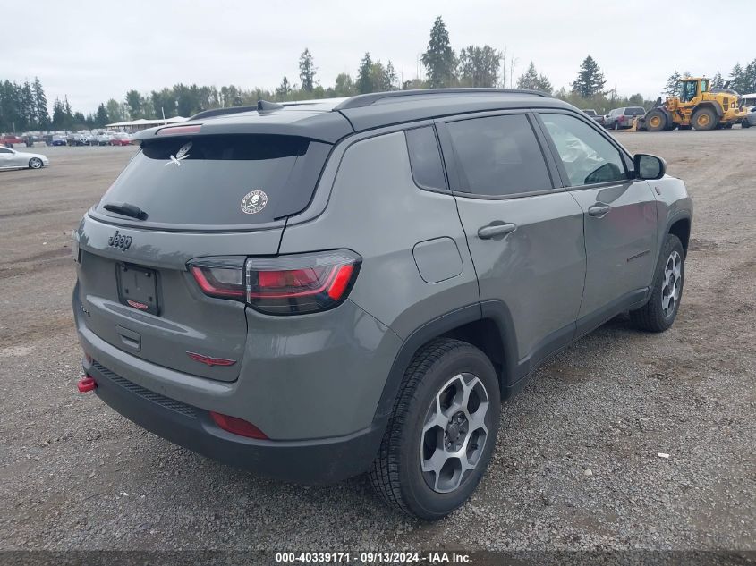 2022 Jeep Compass Trailhawk 4X4 VIN: 3C4NJDDB3NT140981 Lot: 40339171