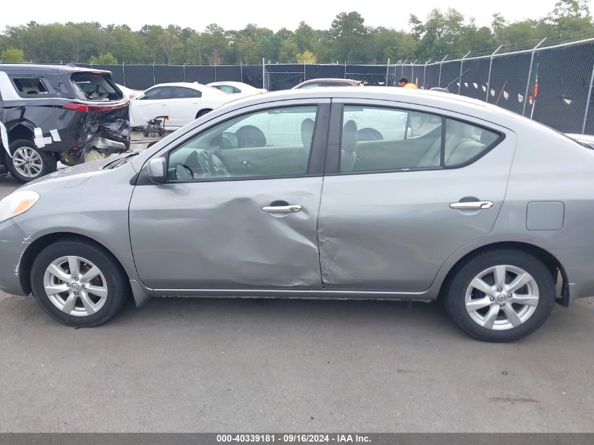 2013 Nissan Versa 1.6 Sl VIN: 3N1CN7AP2DL894274 Lot: 40339181