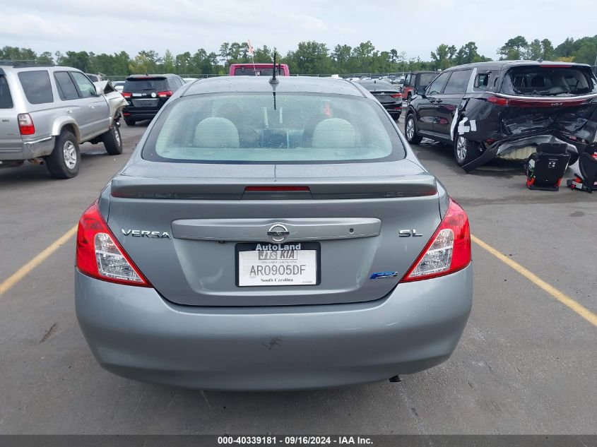 2013 Nissan Versa 1.6 Sl VIN: 3N1CN7AP2DL894274 Lot: 40339181