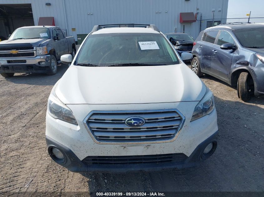 2015 Subaru Outback 2.5I Premium VIN: 4S4BSAFC0F3318763 Lot: 40339199