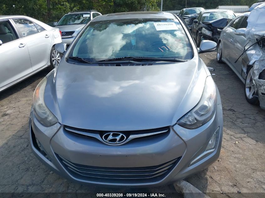 2014 Hyundai Elantra Sport VIN: KMHDH4AH8EU171712 Lot: 40339208