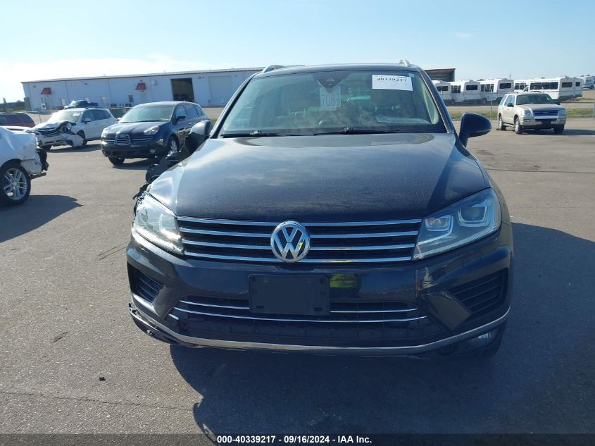 2015 Volkswagen Touareg V6 Lux VIN: WVGEF9BP6FD007745 Lot: 40339217