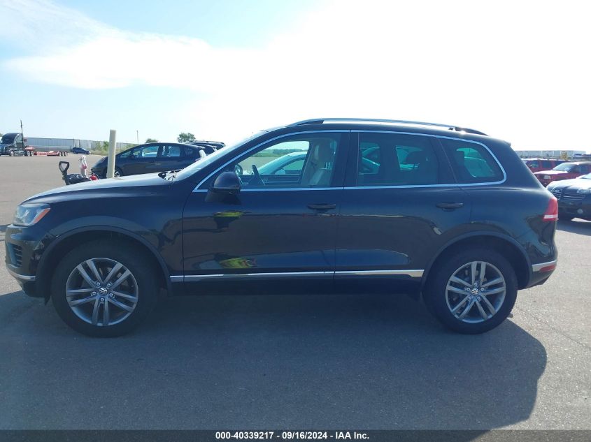 2015 Volkswagen Touareg V6 Lux VIN: WVGEF9BP6FD007745 Lot: 40339217