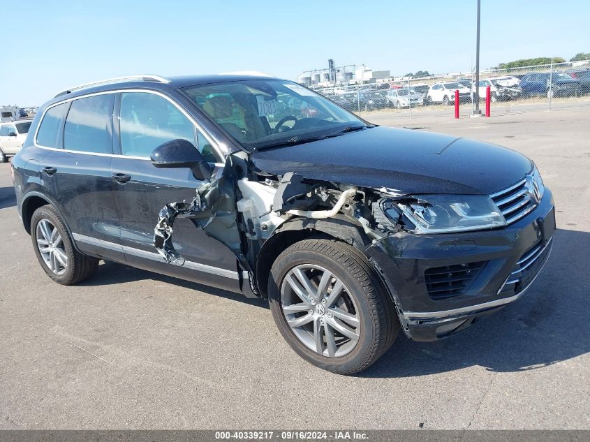 VIN WVGEF9BP6FD007745 2015 VOLKSWAGEN TOUAREG no.1