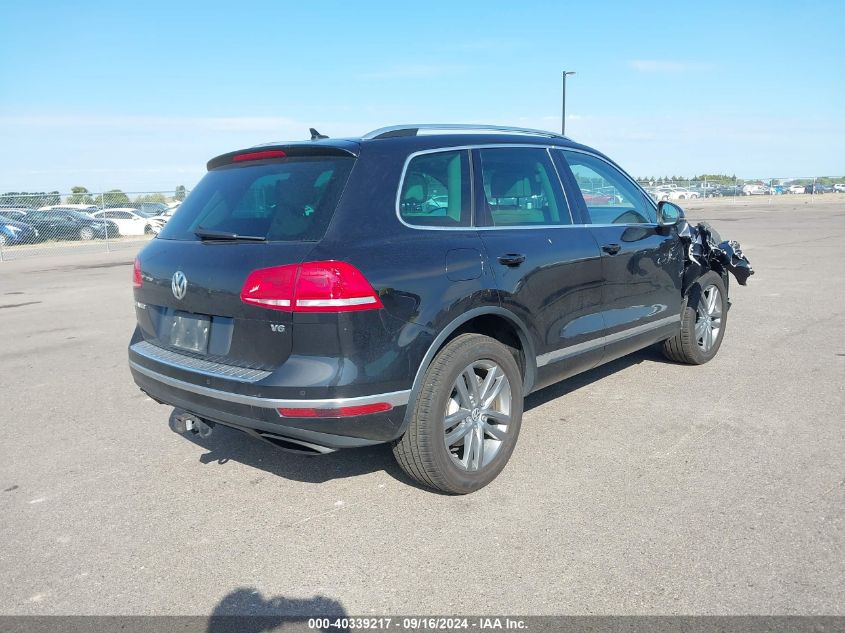 VIN WVGEF9BP6FD007745 2015 VOLKSWAGEN TOUAREG no.4