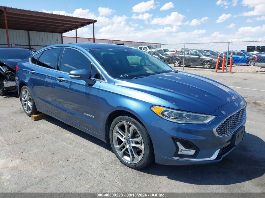 3FA6P0RU5KR117562 2019 FORD FUSION - Image 1