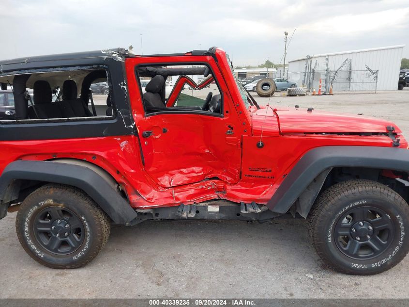 2015 Jeep Wrangler Sport VIN: 1C4AJWAG3FL601930 Lot: 40339235