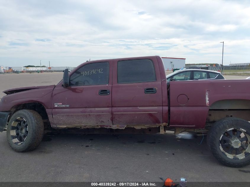 2003 Chevrolet Silverado 2500Hd Lt VIN: 1GCHK23123F126634 Lot: 40339242