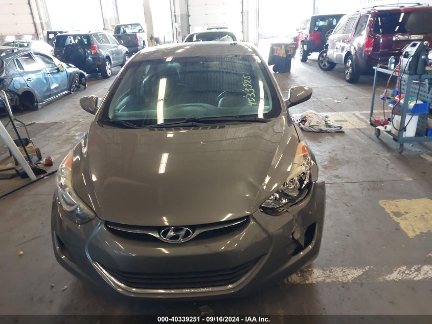 2012 Hyundai Elantra Gls/Limited VIN: 5NPDH4AE9CH131561 Lot: 40339251