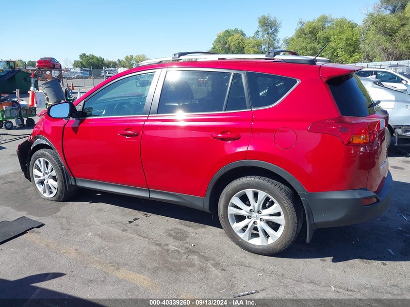 2014 TOYOTA RAV4 LIMITED - 2T3DFREV7EW158623