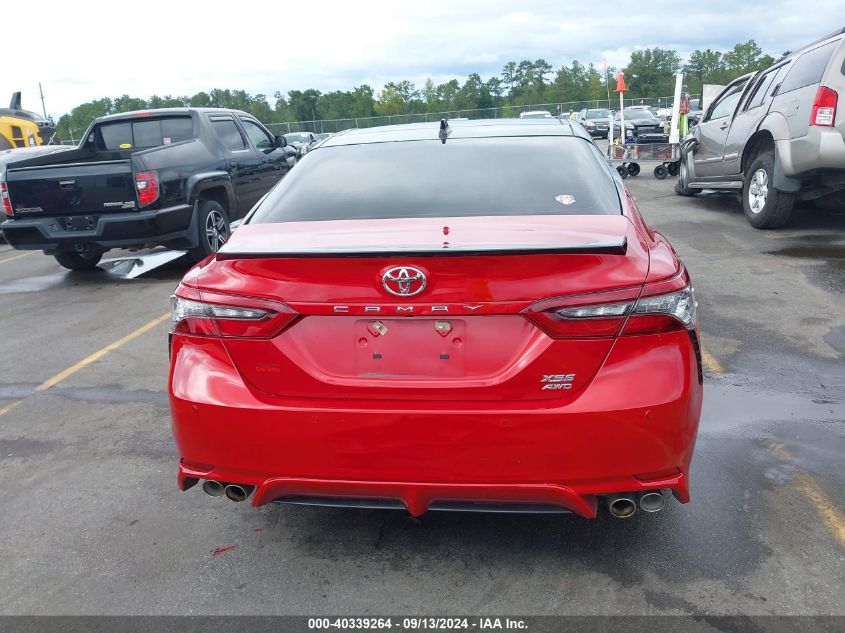 2022 Toyota Camry Xse Awd VIN: 4T1K61BKXNU054879 Lot: 40339264