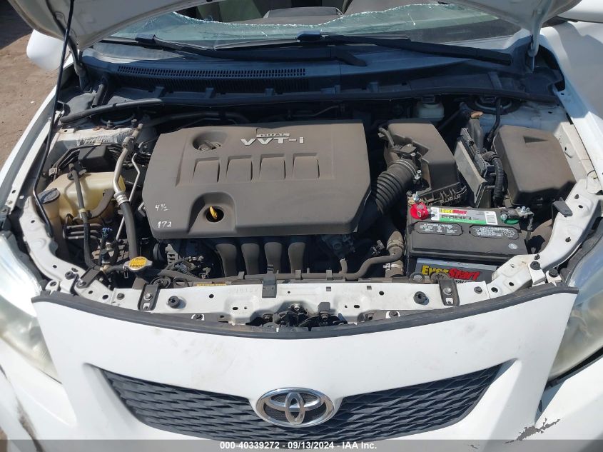 2010 Toyota Corolla Le VIN: 1NXBU4EE7AZ319121 Lot: 40339272