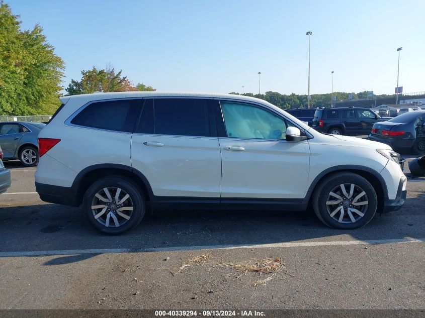 2019 Honda Pilot Exl VIN: 5FNYF6H54KB006439 Lot: 40339294