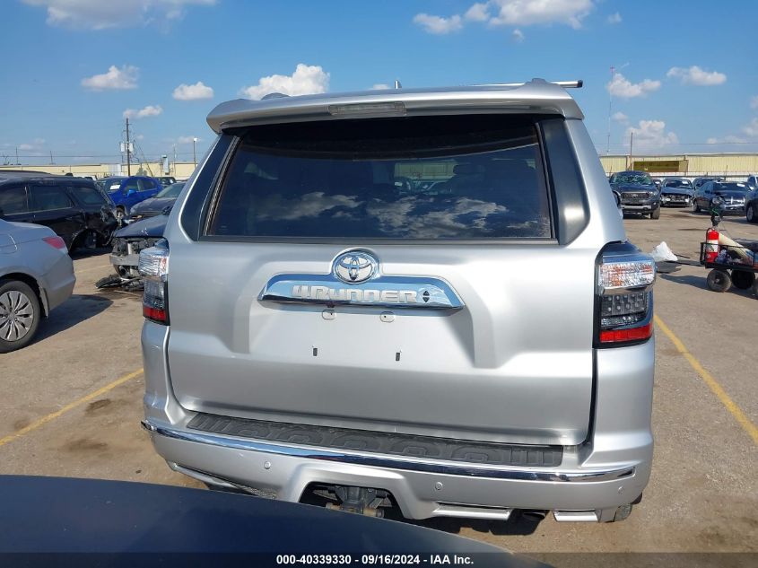 2021 Toyota 4Runner Limited VIN: JTEKU5JR4M5958862 Lot: 40339330