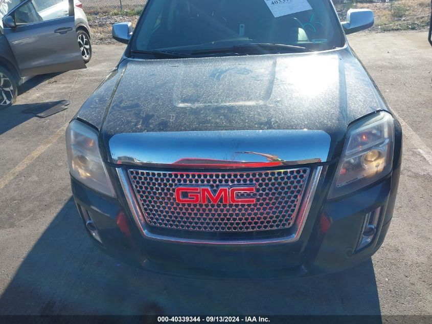 2013 GMC Terrain Denali VIN: 2GKFLZE37D6119867 Lot: 40339344