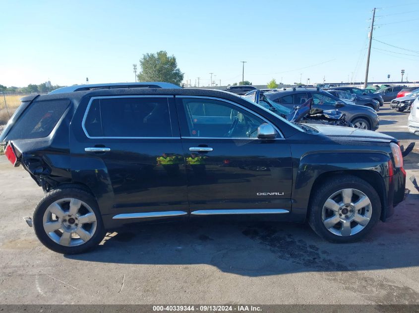 2013 GMC Terrain Denali VIN: 2GKFLZE37D6119867 Lot: 40339344