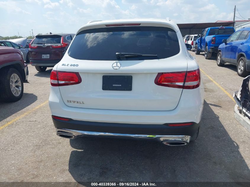 2018 Mercedes-Benz Glc 300 VIN: WDC0G4JB7JV078163 Lot: 40339365