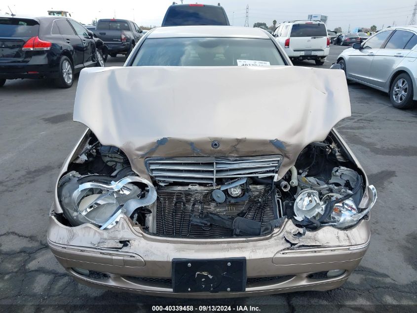 2004 Mercedes-Benz C 240 240 VIN: WDBRF61J34A549545 Lot: 40339458