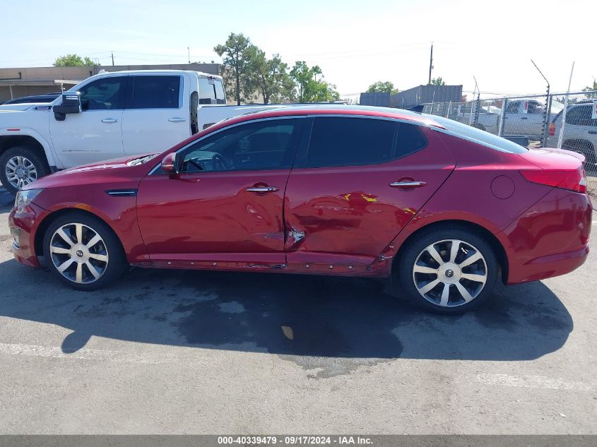 2013 Kia Optima Sx VIN: 5XXGR4A67DG119182 Lot: 40339479