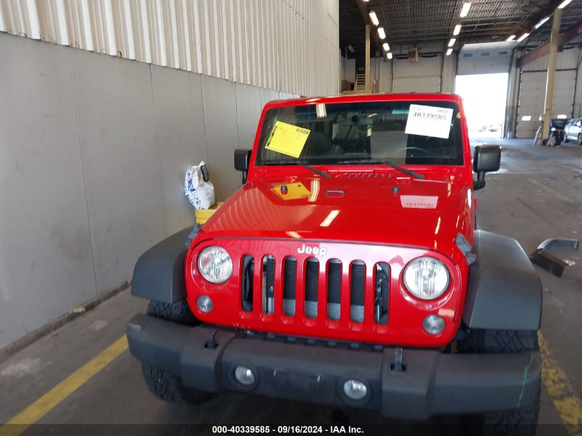 2016 Jeep Wrangler Sport VIN: 1C4AJWAG1GL242160 Lot: 40339585