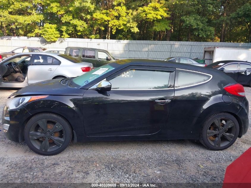 2017 Hyundai Veloster VIN: KMHTC6AD5HU322013 Lot: 40339609