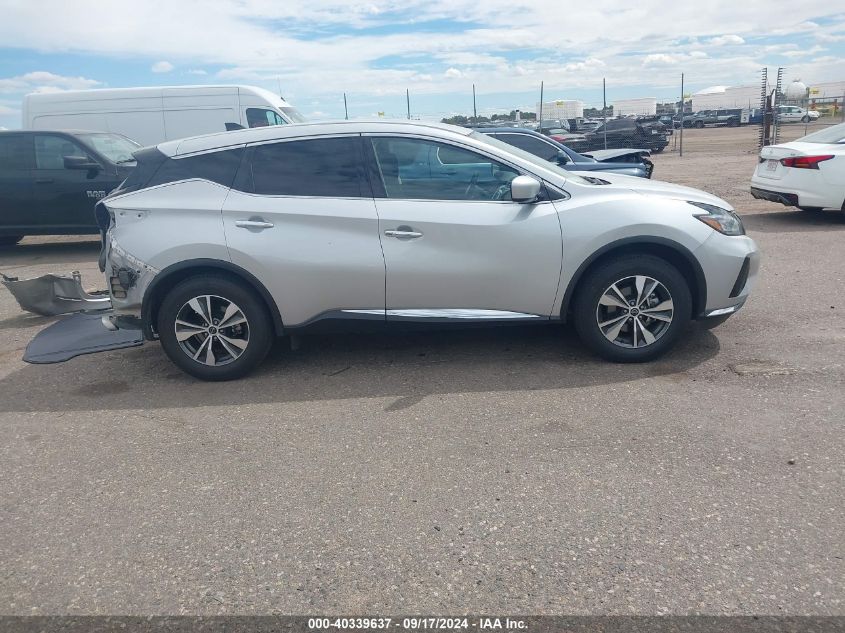 2023 Nissan Murano S Fwd VIN: 5N1AZ2AJ3PC124605 Lot: 40339637