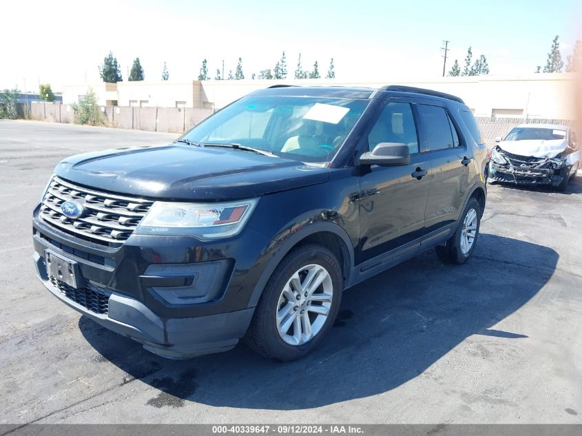 1FM5K7B80HGA12059 2017 FORD EXPLORER - Image 2