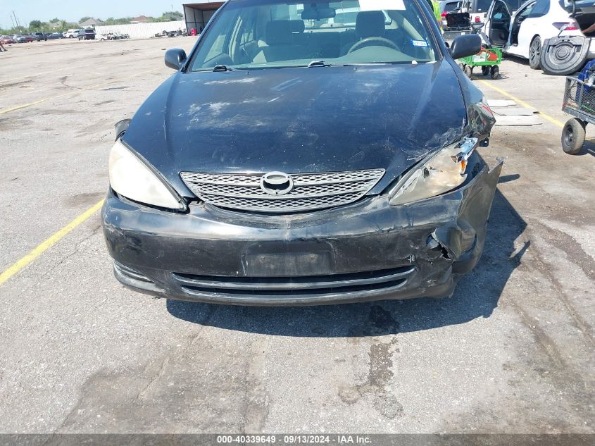 2003 Toyota Camry Le VIN: 4T1BF32K03U050848 Lot: 40339649